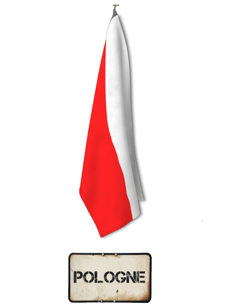 drapeau de la Pologne