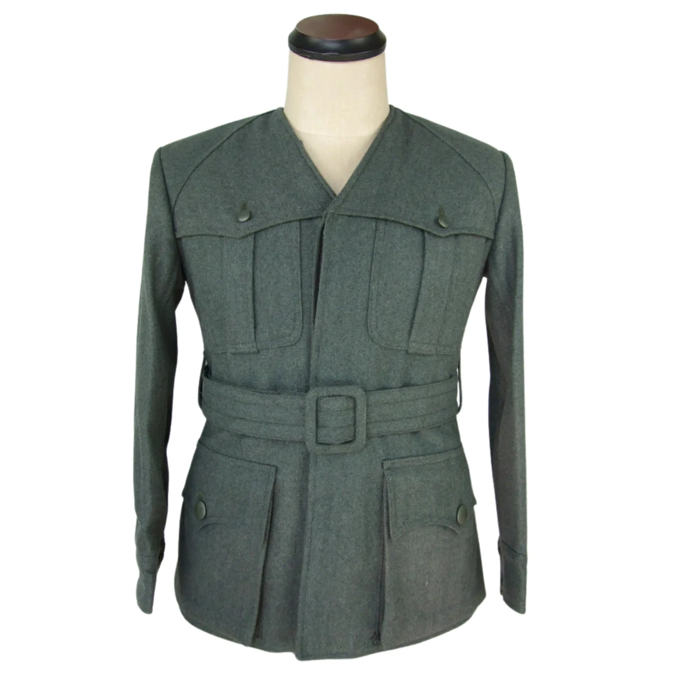 Veste M1941 – Giacca en laine gris-vert – Armée italienne WW2