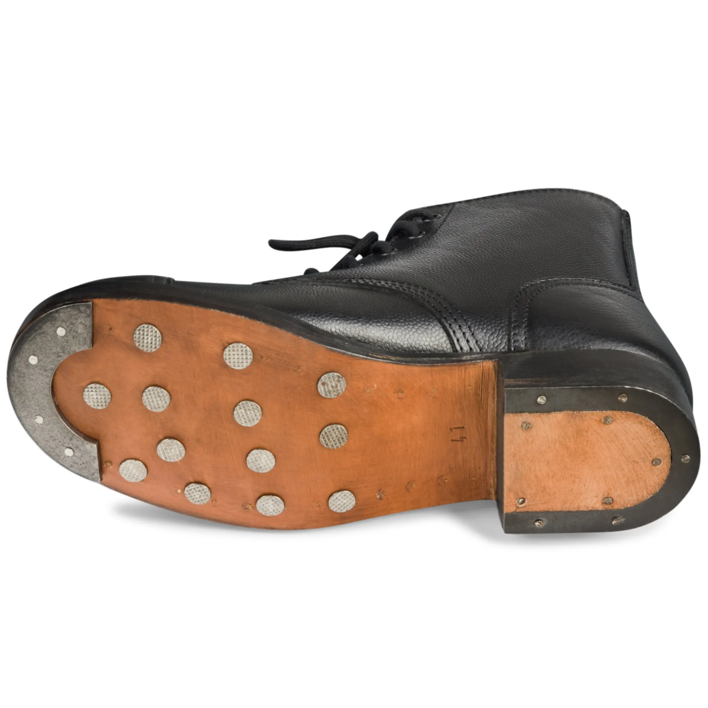 British Ammo Boots – cuir noirci – Armée britannique WW2