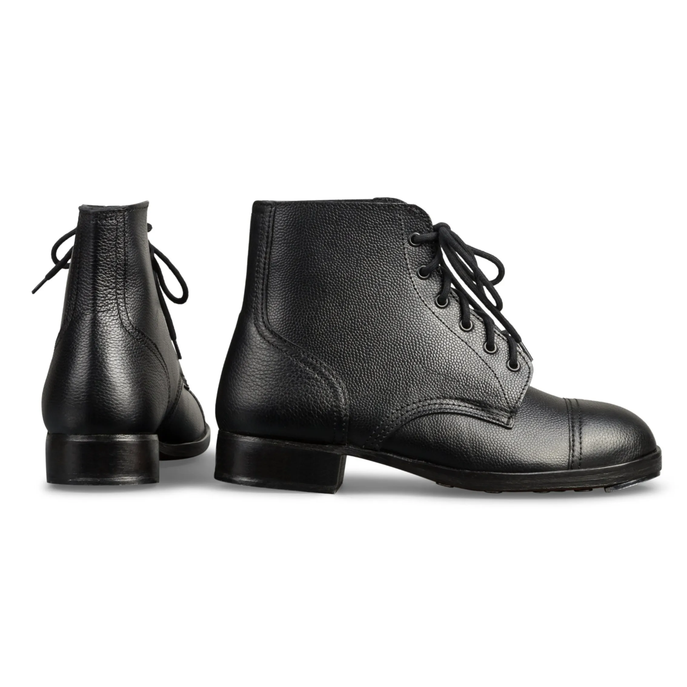 British Ammo Boots – cuir noirci – Armée britannique WW2